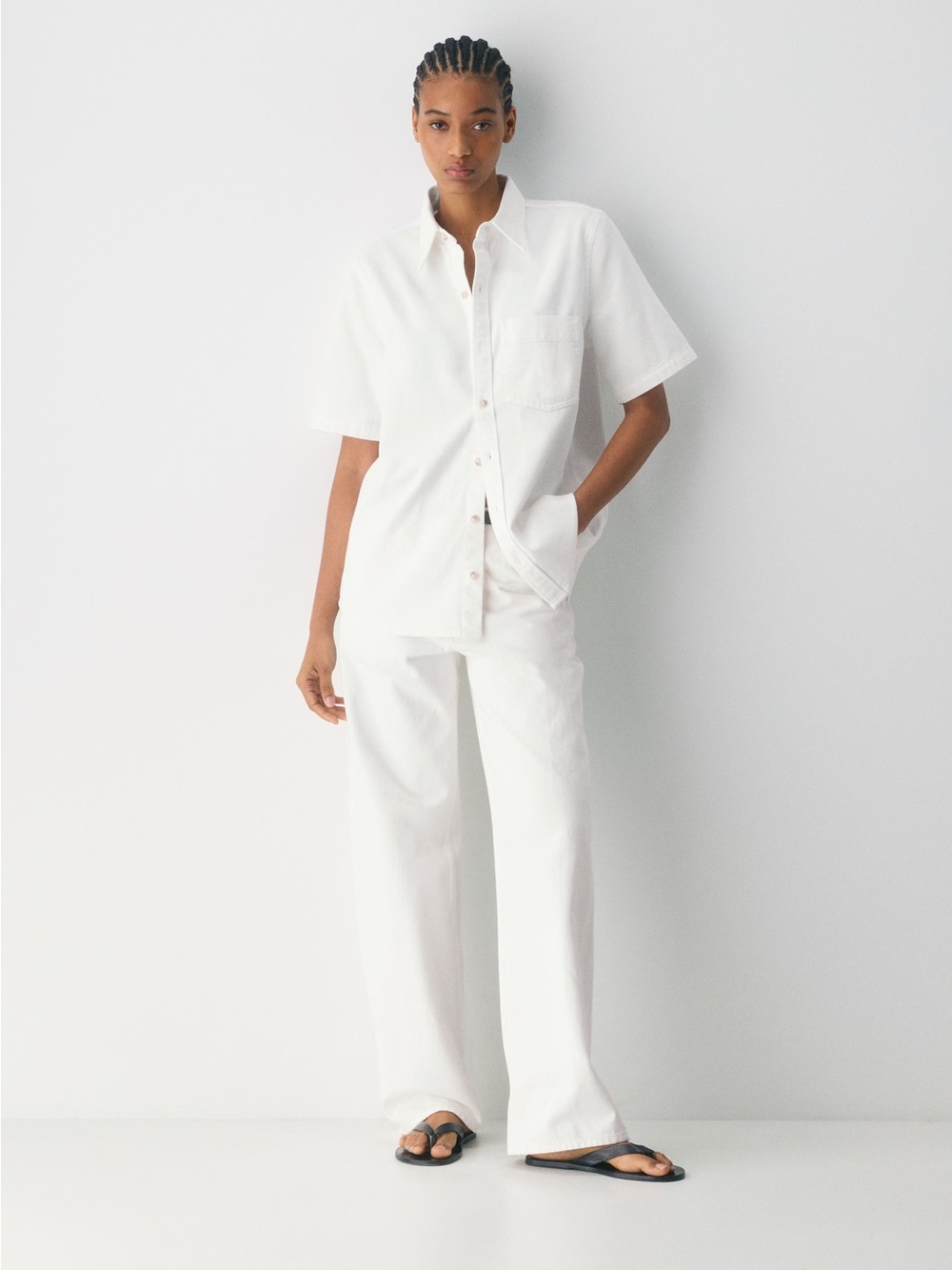 Denim Forum The 90’s Vintage Shortsleeve Demin Shirt